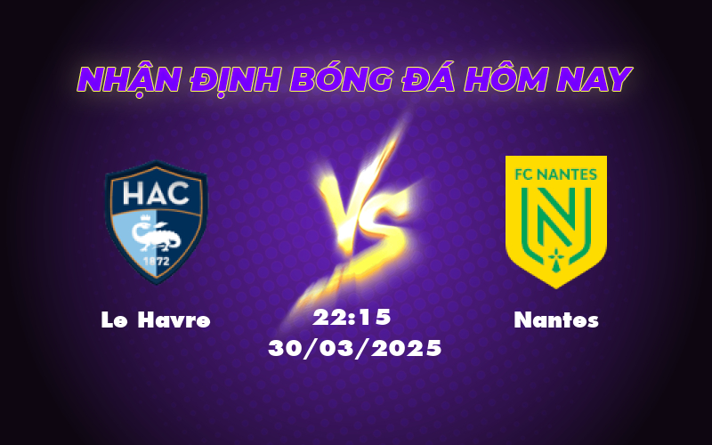 le havre nantes 30 03 ligue 1